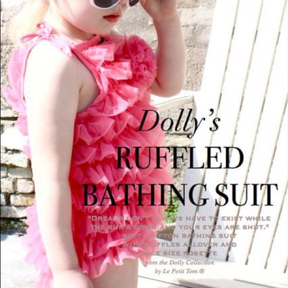 Dolly Ruffled Bathing Suit - Picture 5 of 10